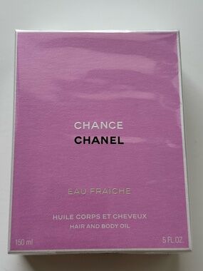 CHANEL CHANCE EAU FRAÎCHE Body Oil New in Box, sealed (1 of 2)
